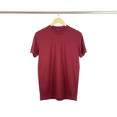 The Basic Tee - Maroon
