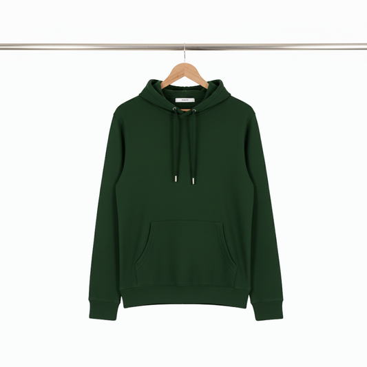 Basic Hoodie - Bottle Green