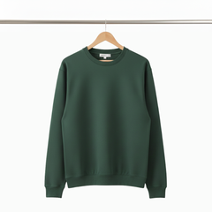 Basic Sweatshirt - Bottle Green