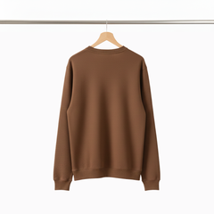 Basic Sweatshirt - Brown