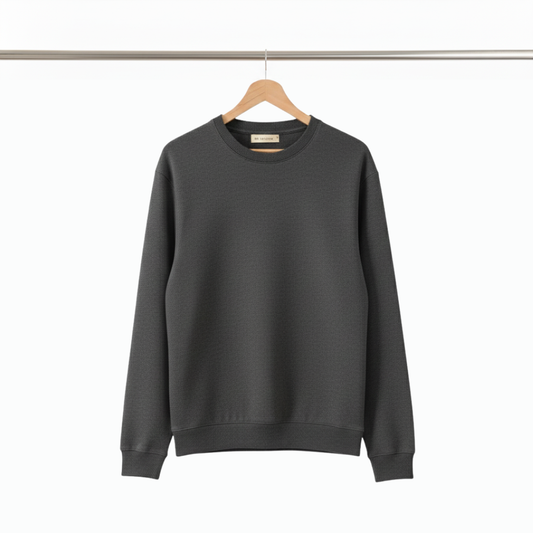 Basic Sweatshirt - Dark Grey