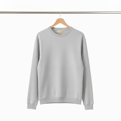 Basic Sweatshirt - Light Grey