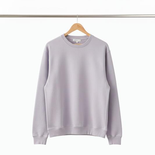 Basic Sweatshirt - Light Purple