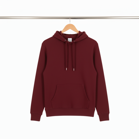 Basic Hoodie - Maroon