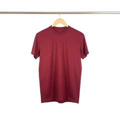 The Basic Tee - Maroon