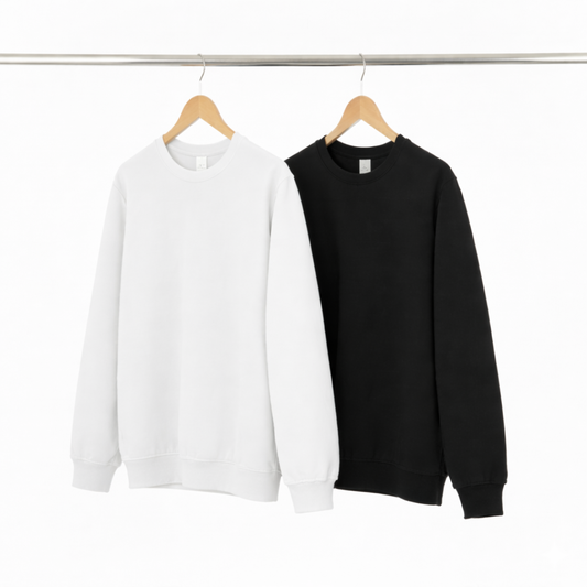 Pack of 2 Basic Sweatshirts