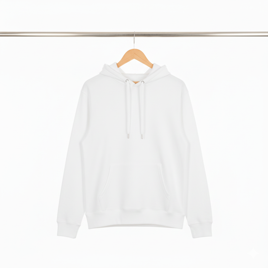 Basic Hoodie - White